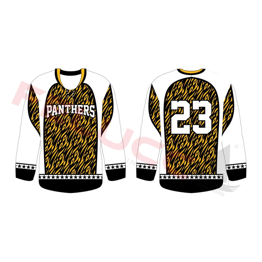 OEM Service  Factory Made Custom Own Design Sublimation Transfer Printing New Ice Hockey Jersey / Uniforms For Training