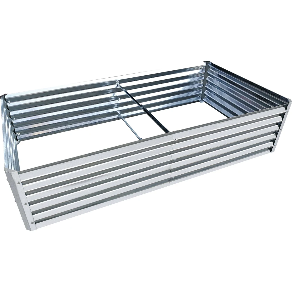 Garden bed Outdoor Herb Large Planter Box Steel Gardening Kit Metal Raised Garden Beds for Vegetables