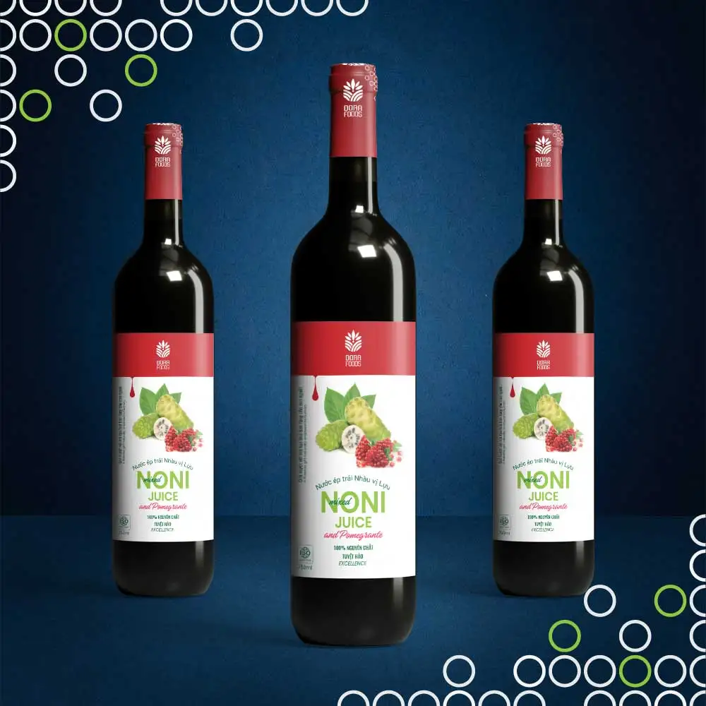 Смесь Noni Juice и граната, фермент Noni, смесь черники, красного апельсина, тутового винограда, вишни, ягод годжи, смесь фруктового сока