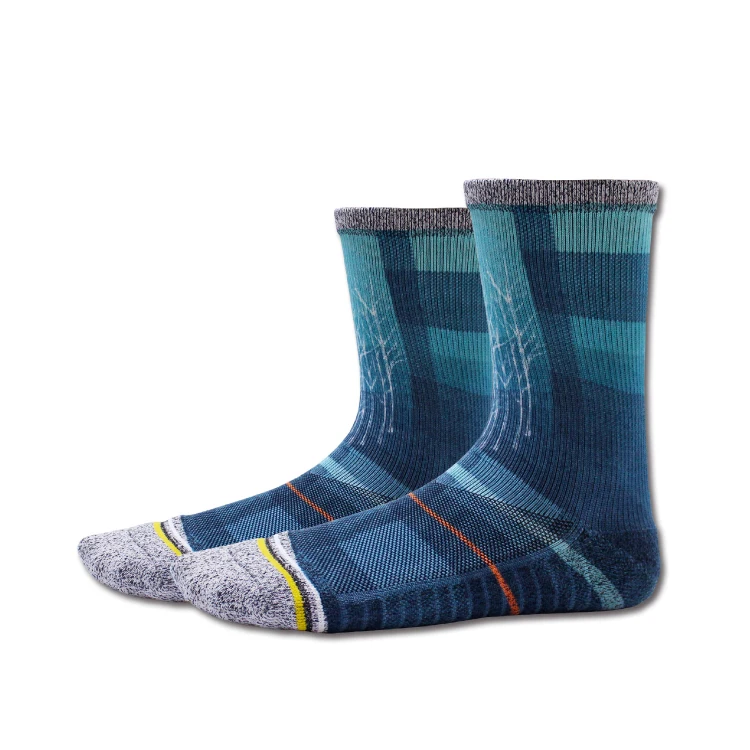 Anti UV Odor Control 3D Printing Compression Knitting Socks