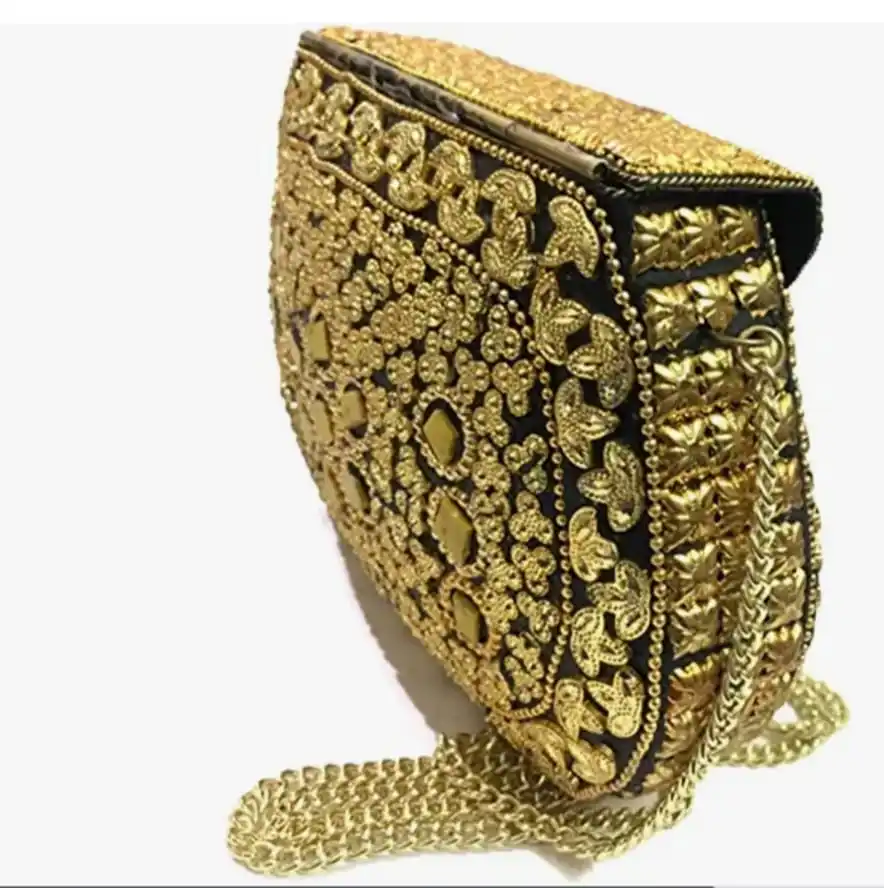 wholesale highest quality handcrafted polished Beautiful customized  mother of pearl fashion handbag  for women from India ,
