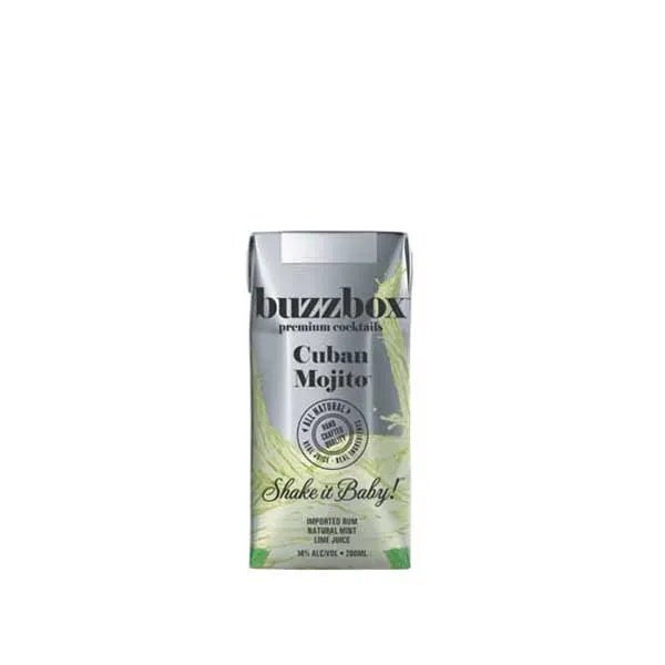 
Готовые к напитку, сделанные в Indio, CA buzzbox, Премиум коктейли, кубинский Mojito Kosher Сертифицированный 