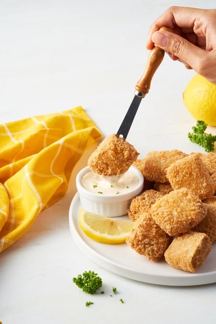 Hot Product Frozen Food Plant Based Fish Nugget ready to eat For Retail and Food Services made in Thailand by Thai Union Group