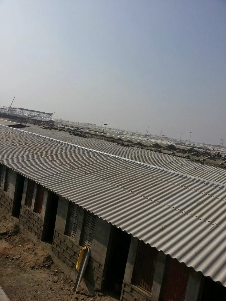 Super Strength Grey Industrial Design Fiber Cement Corrugated Roofing Sheets for Industrial Warehouse Construction