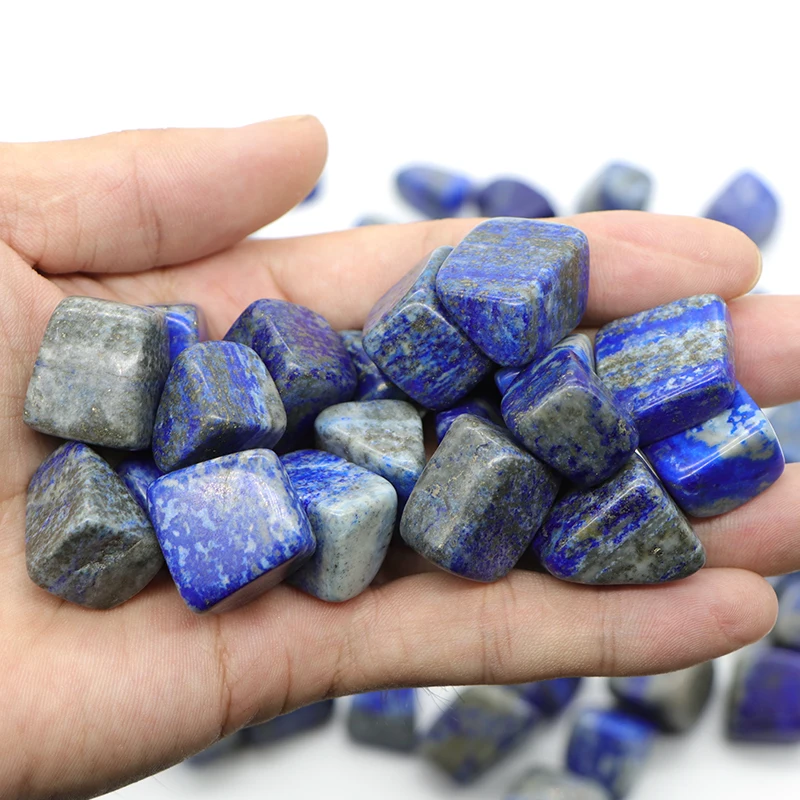 Natural Lapis Lazuli Gemstone Tumbled Stone Wholesale Reiki Healing Tumbled Stone Crystal Tumbled Stone For Healing Meditation