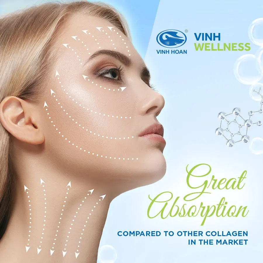 Vinh Wellness Nano Collagen Pep V (500 DA). Collagen from Single-source. Get quote now