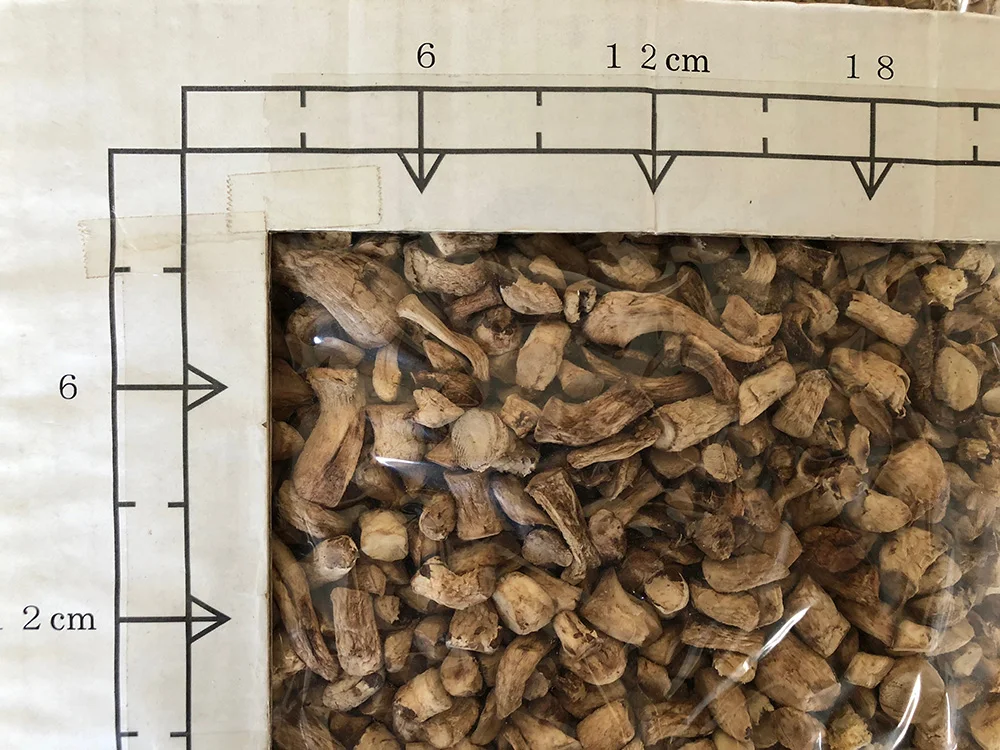 
2 year Japan Raw Cultivated slice shiitake dried mushroom stem 