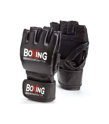 
wellknown whole sale manufacturer of leather made tikando jujitsu karate muay thai boxing gloves with customized logo & design 