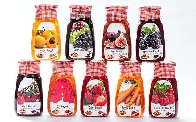 Hot Sale!! Premium Quality Fresh Taste 360 gr Glass Of Jar Packaging  , 35%- 45% Fruit Rate Apricot Jam