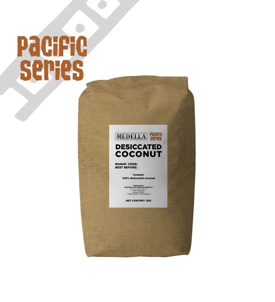 Desiccated Coconut 25kg bag high quality food ingredient