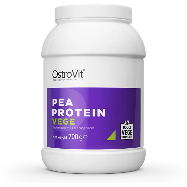 
OstroVit Pea Protein Vege 700 g supplementing the diet with protein prevents muscle breakdown source of easily obtained energy 