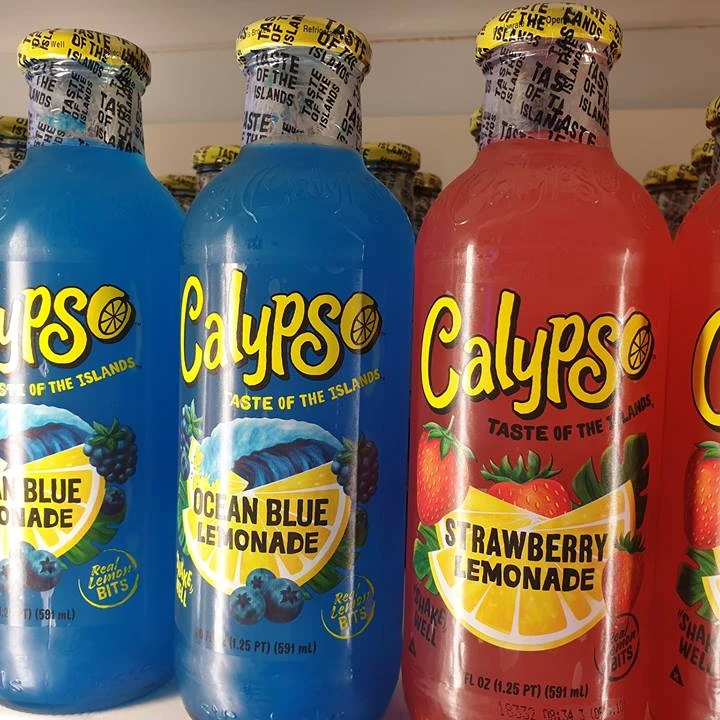CALYPSO SOFT DRINKS/CALYPSO LEMONADE FRUIT JUICES