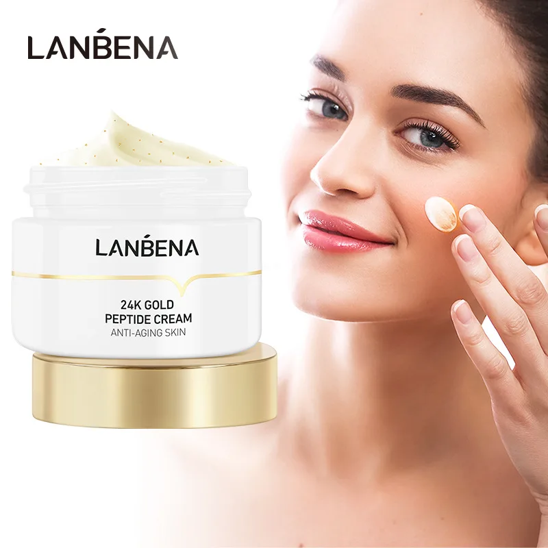 LANBENA Firming Wrinkle Wholesale  Cosmetic 24K Gold  Moisturizing Breast Face Cream