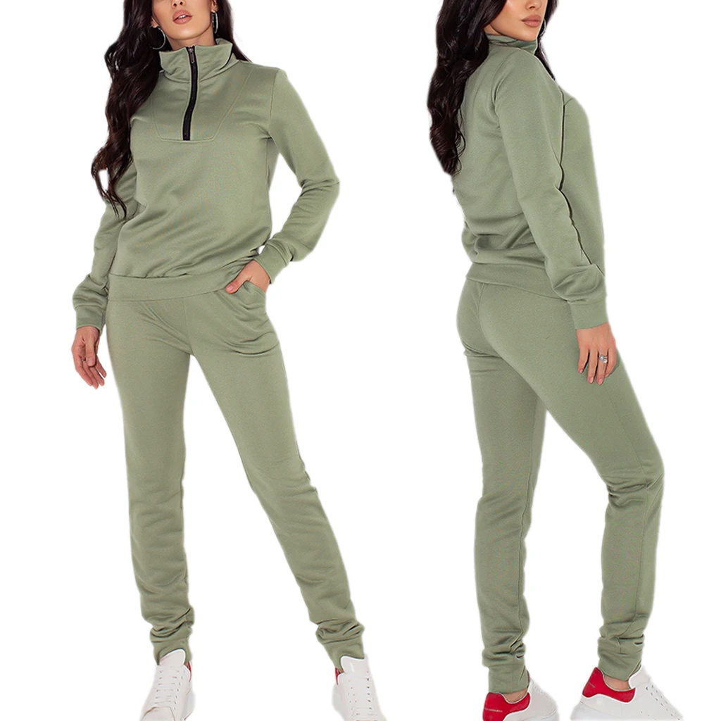 Хорошие продажи новый дизайн большие размеры женский тренировочный костюм комплект из двух предметов Женский низкий минимальный заказ спортивный