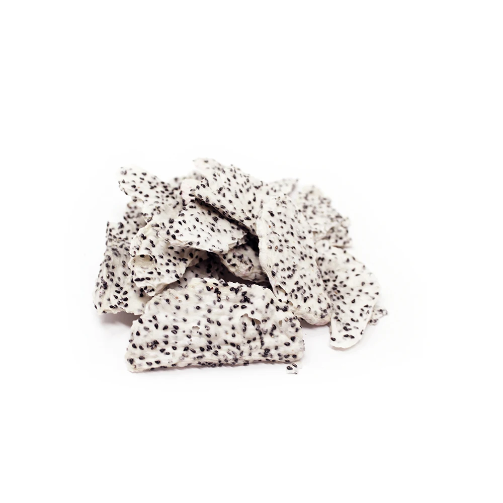 
Pocasville Natural Freshly Dried Dragon Fruit Chips 2 Bulk Bags / 5.5 Pounds & 12 Pouches / 4 Ounce 