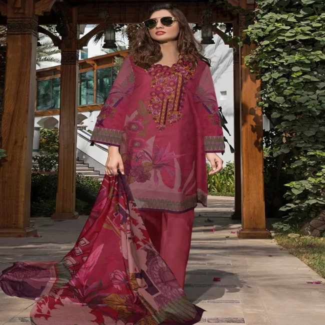 winter clothes ladies  / chiffon ladies dress  / salwar kameez women