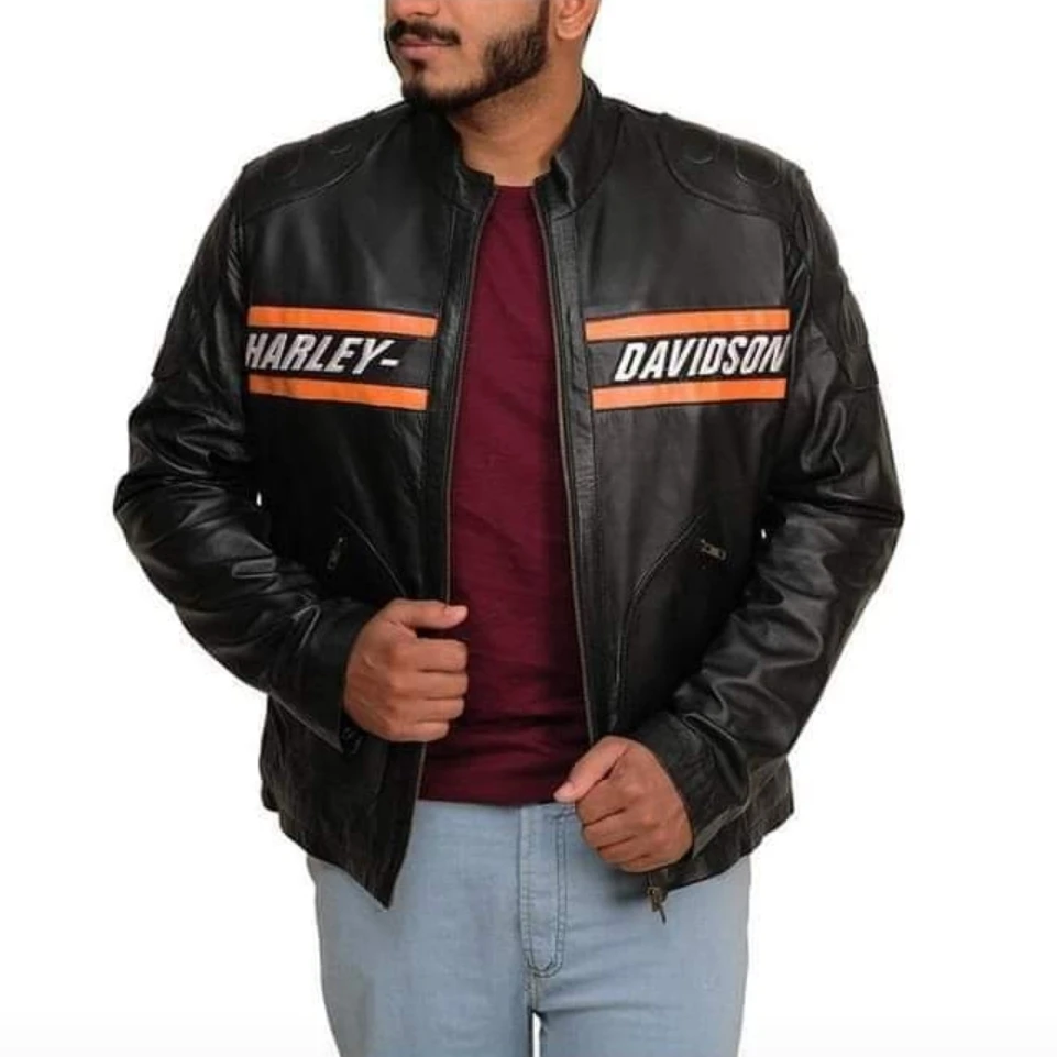 Новинка Билл Голдберг Подпись HARLEY American DAVIDSON коровья кожа куртка мотоцикл круизер стиль оригинальная 2021