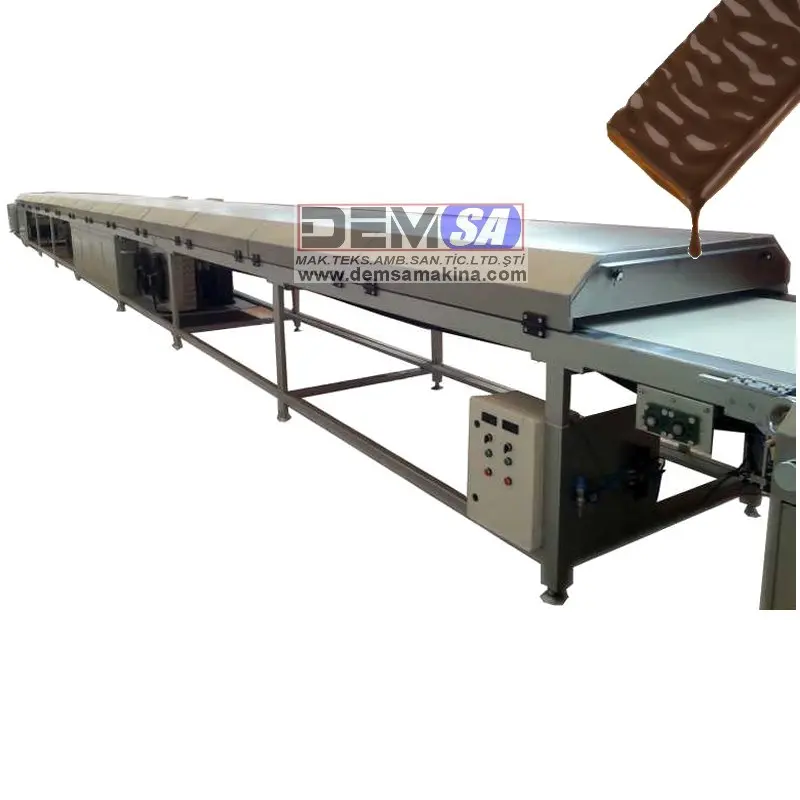 
Chocolate Coating (Enrobing) Machine with Cooling Tunnel 