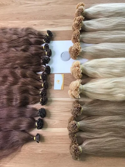 I-U-V плоский локоны для наращивания волос с лучшее качество дешевые оптовые цены во Вьетнаме человеческие волосы