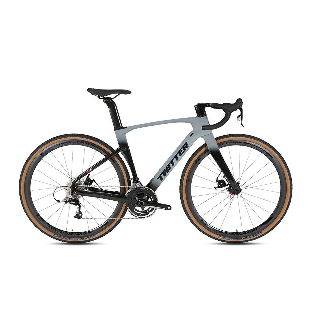 Fast and Nimble Adventure Carbon Gravel Bike designed to handle demands of tricky terrain and longer multi-day off-road rides