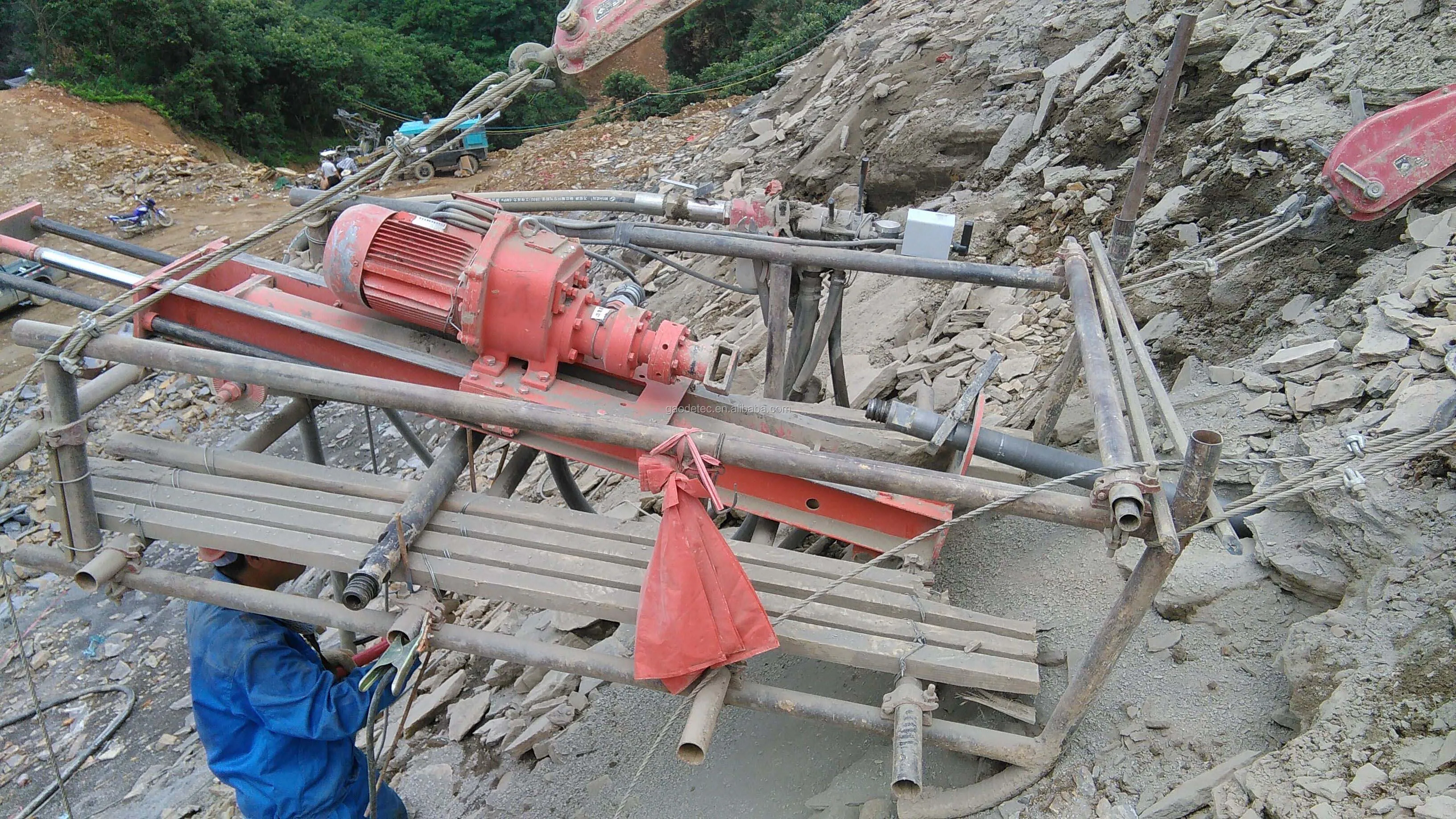 Diamond Borehole Drilling Machine for Hard Rock