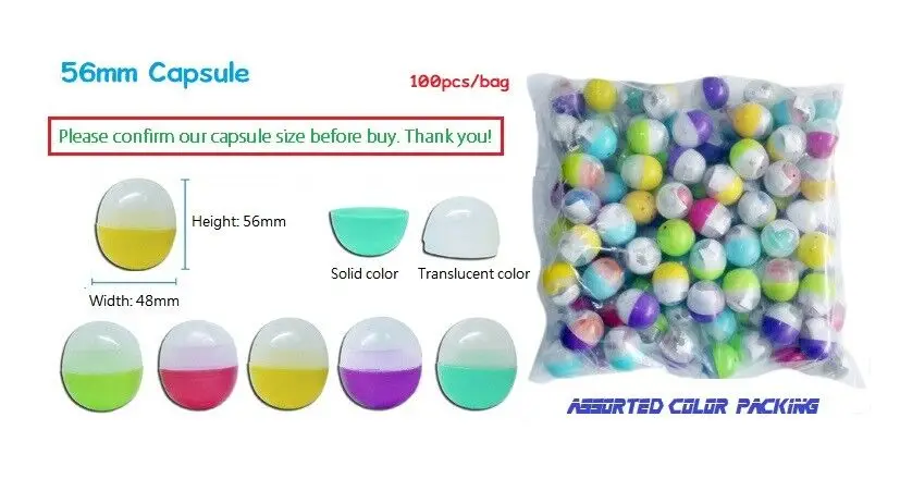 100pcs capsule