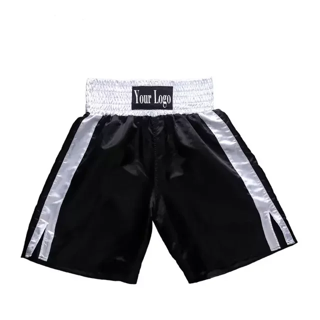 Muay Thai Boxing Shorts Kickboxing Fight Muay Thai Shorts Custom Breathable Boxing Trunks Man Woman MMA Shorts