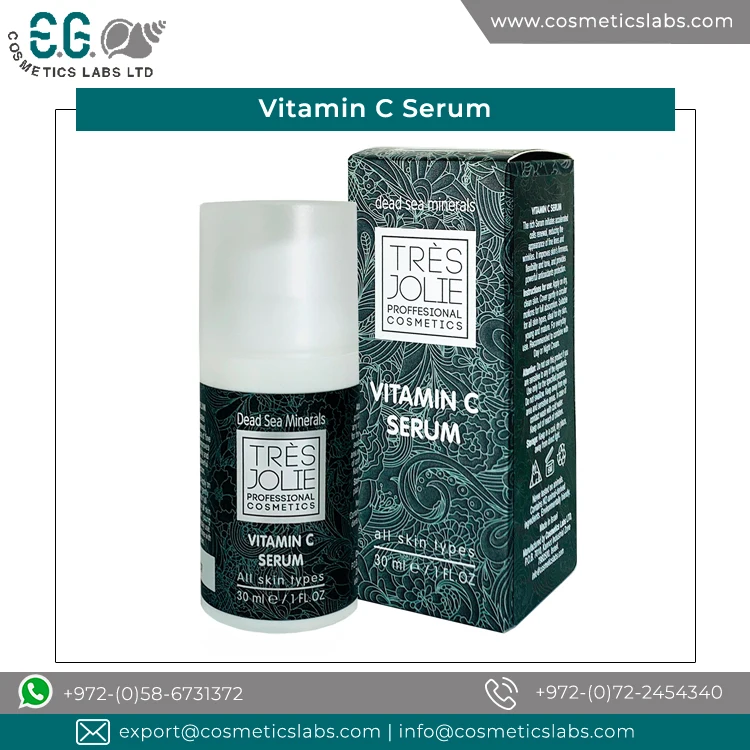 Contract Manufacturer Selling Anti-Aging and Anti-Wrinkle Vitamin C Serum for Face Care at Lowest Price