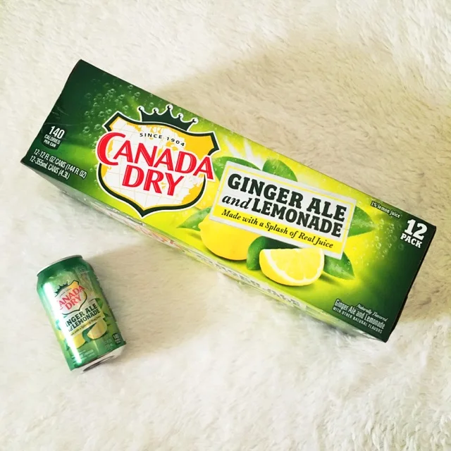 Canada Dry Ginger Ale Lemonade 355ml