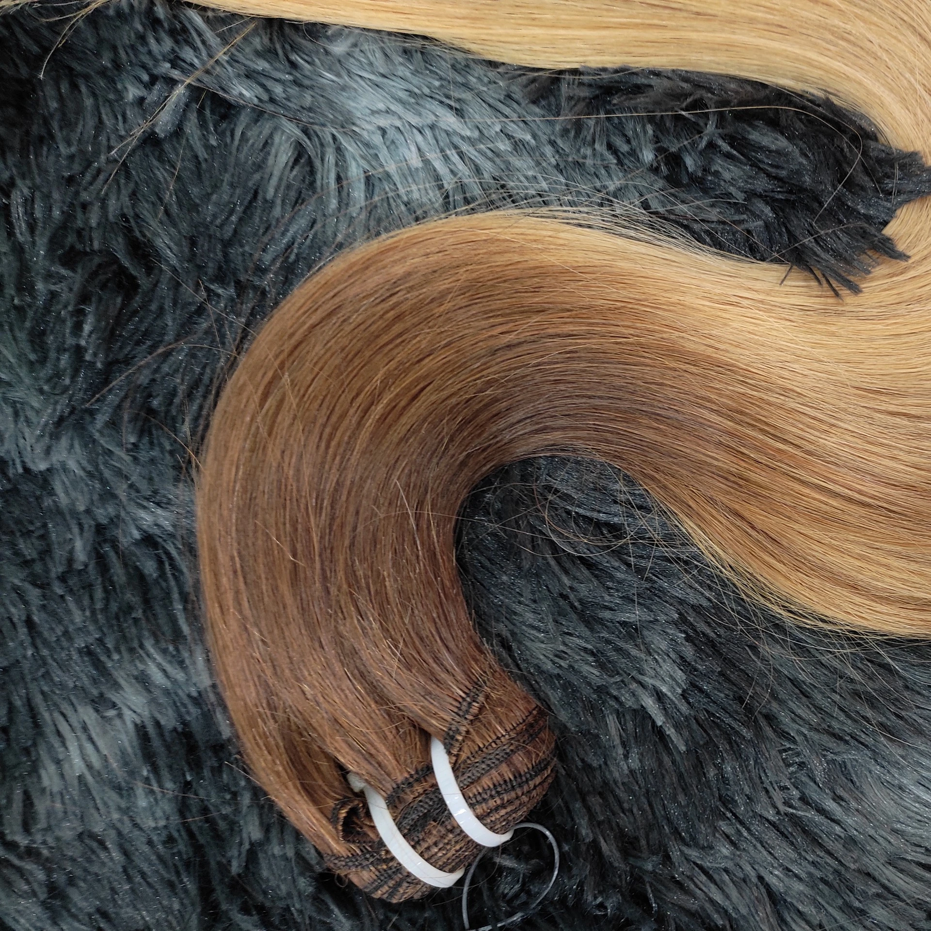 
Buy top quality ombre 2 colors Remy hair 100gr bundle 100% Vietnamese Human hair 