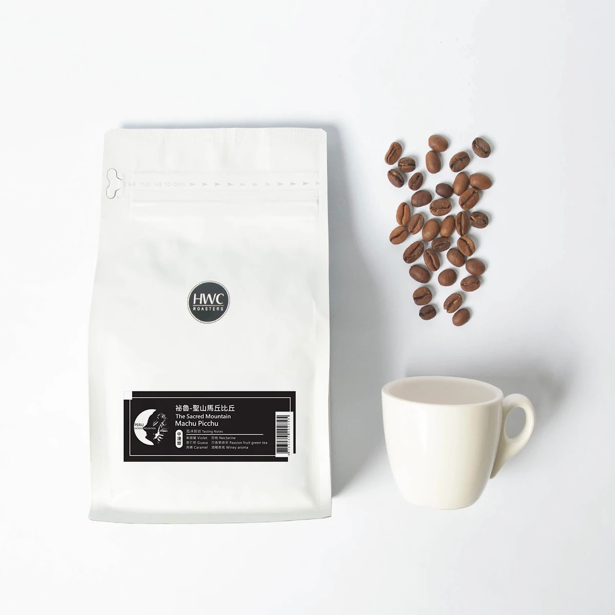 High Quality Peru The Sacred Mountain Machu Picchu Natural Roasted Coffee Beans