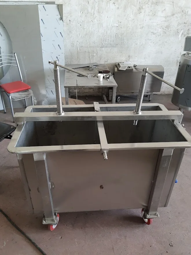 100lt small scale cheddar cheese line