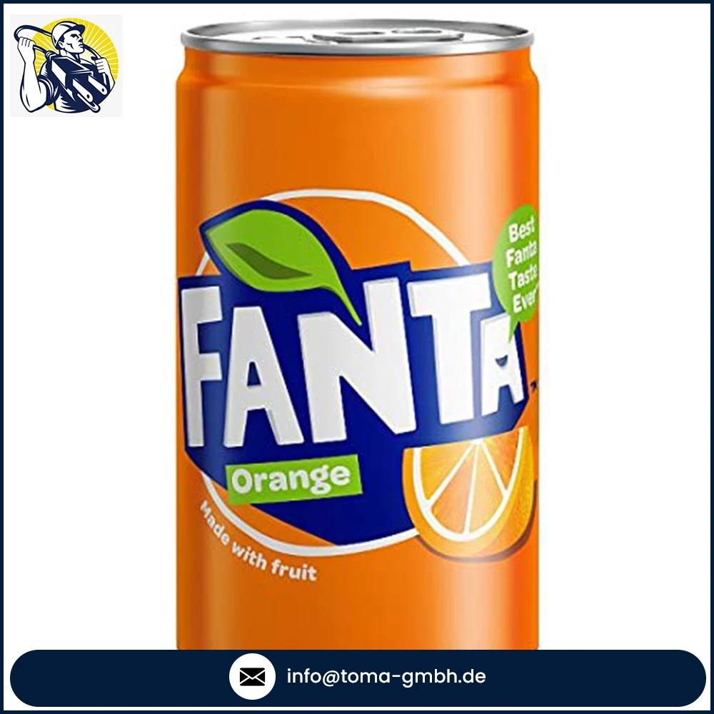 Popular Food Summer Drink All Flavors Carbonated Fanta Soft Drink Ready for Export