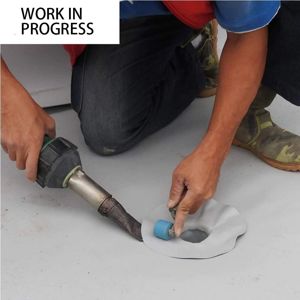 
Factory direct sale 1.0mm PVC waterproof roofing membrane 