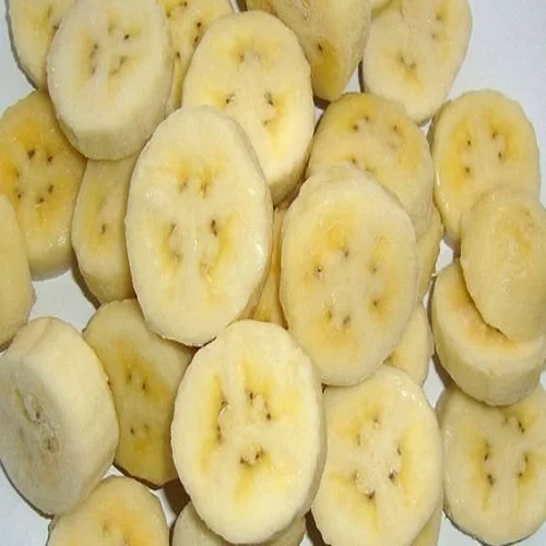 Vietnam Supplier Essential Nutrients Naturally Sweet Gentle Banana Aroma Sliced IQF Banana With Bulk Packaging