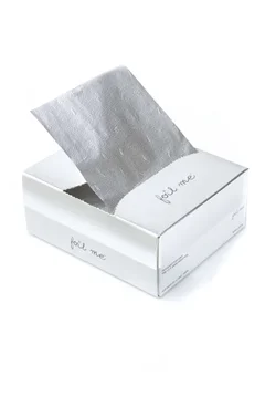 
Silver Embossed Aluminum Hair Foil High Quality Salon Foil Sheets 