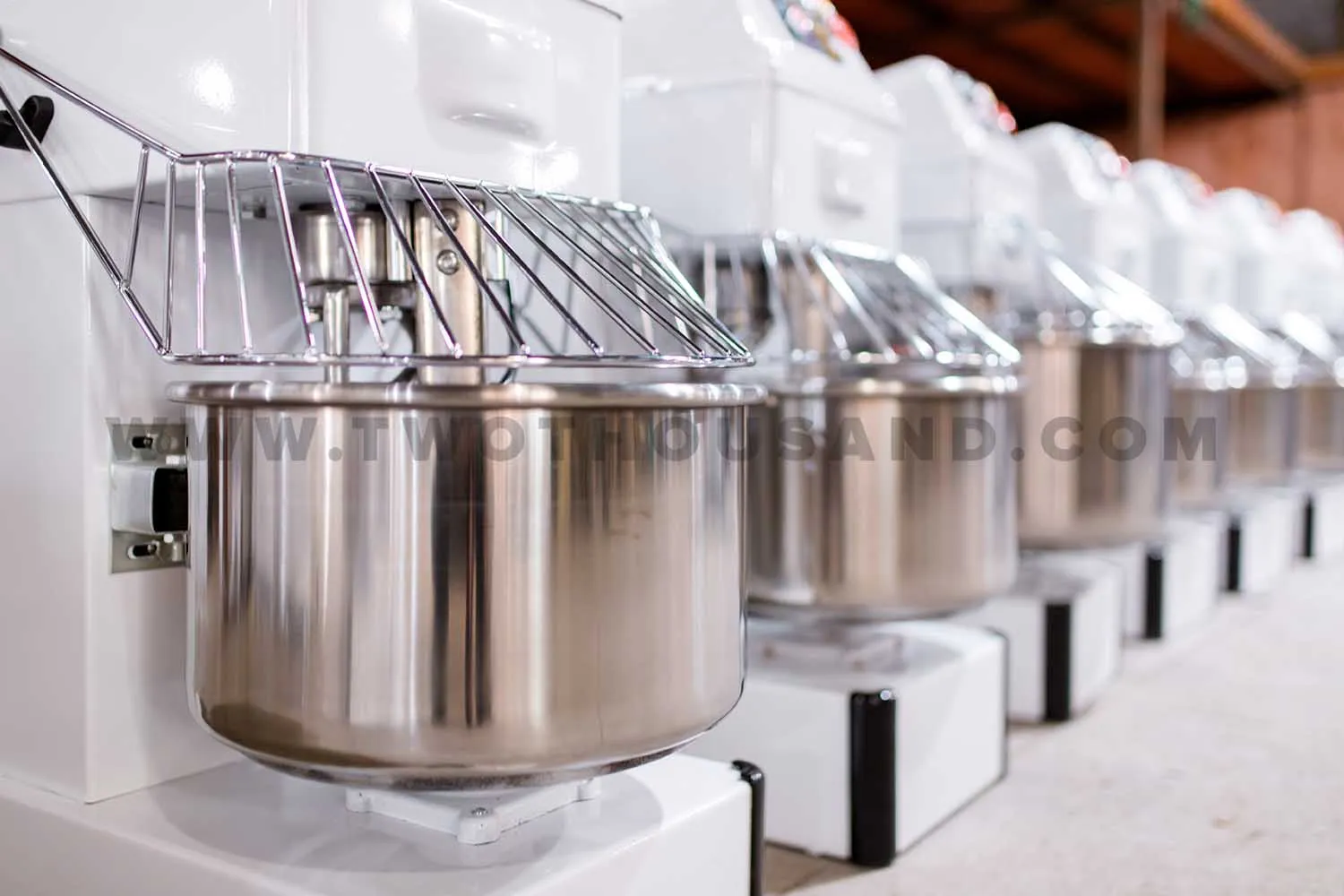 45L Belt And Chain Transmission ETL Commercial Spiral Dough Mixer HS40S