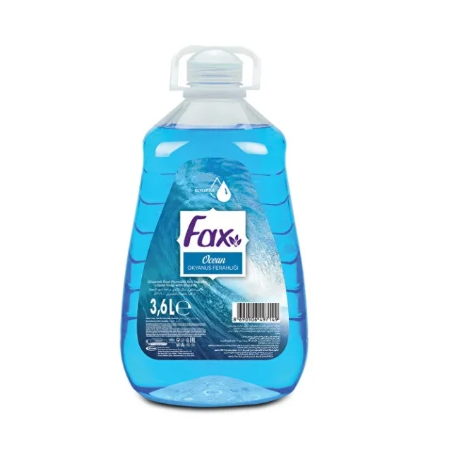 EVYAP FAX OCEAN LIQUID SOAP 400 ML 1.8 LT 3.6 LT