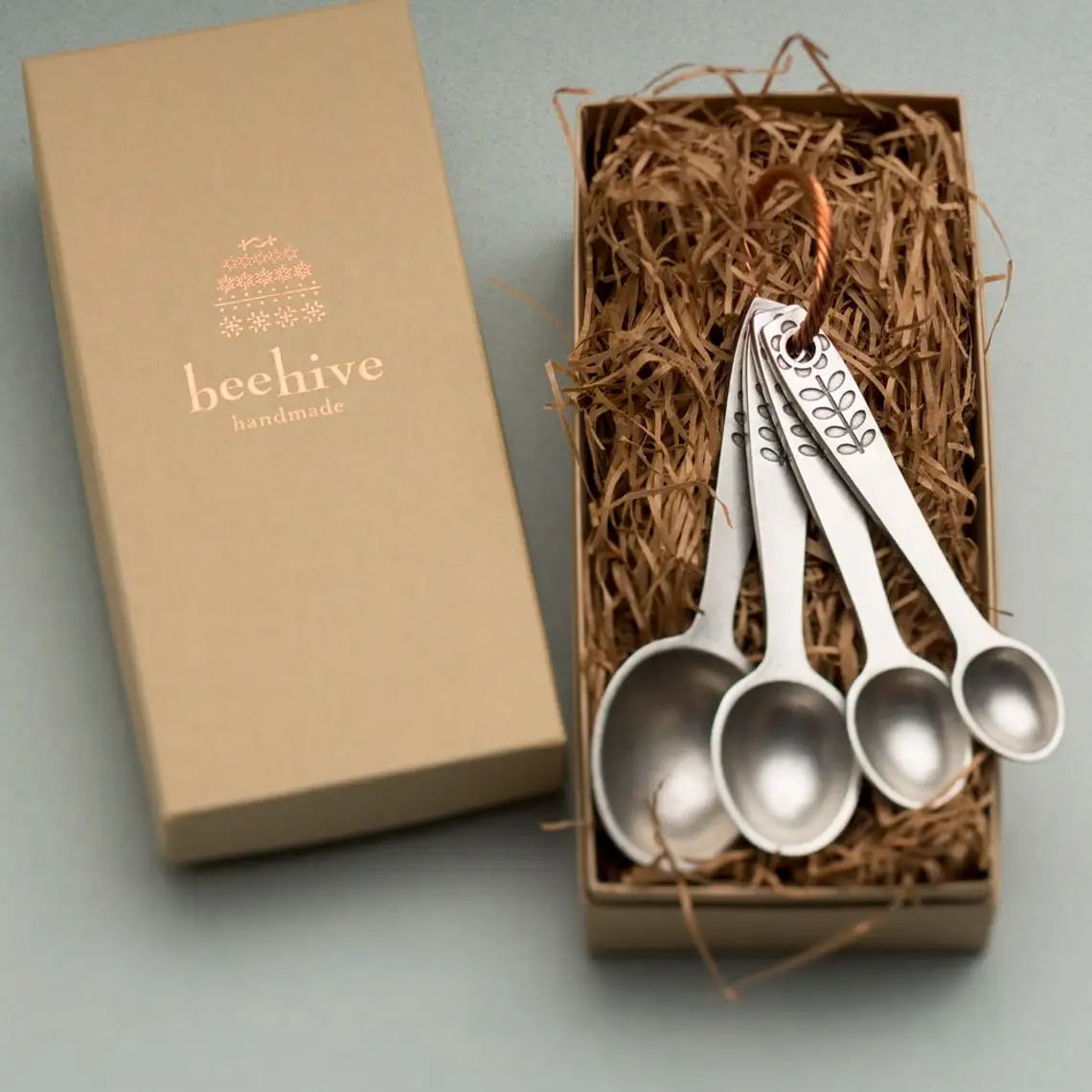 Набор из 8 мерных ложек нержавеющей стали премиум-класса изящный дизайн идеально подходит для выпечки и приготовления кухонных инструментов