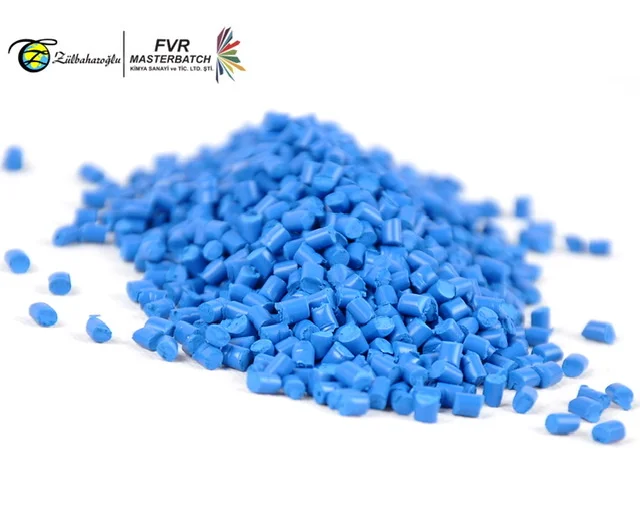 Factory Wholesale PP PE ABS Made In Turkey Blue Color And Black Filler Masterbatch Color Pigments White Masterbatch HDPE LDPE SA