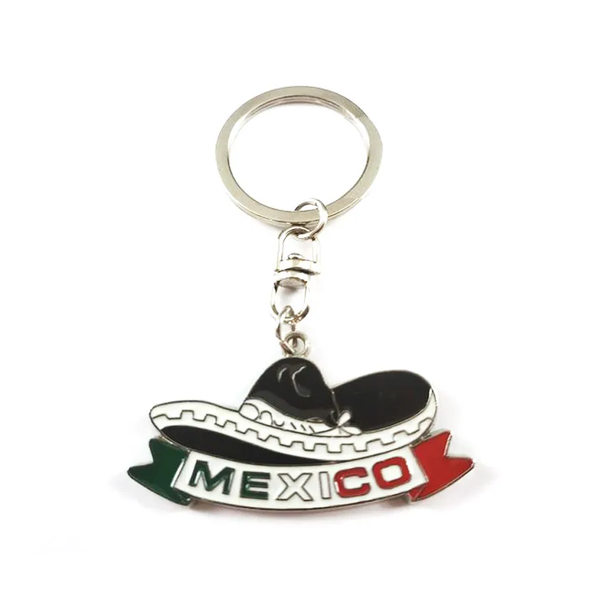 custom wholesale tourist souvenir taco mayan pyramid mexican keychain