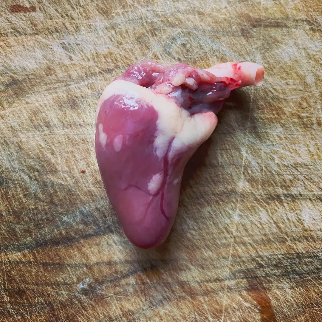 Замороженное сердце курицы