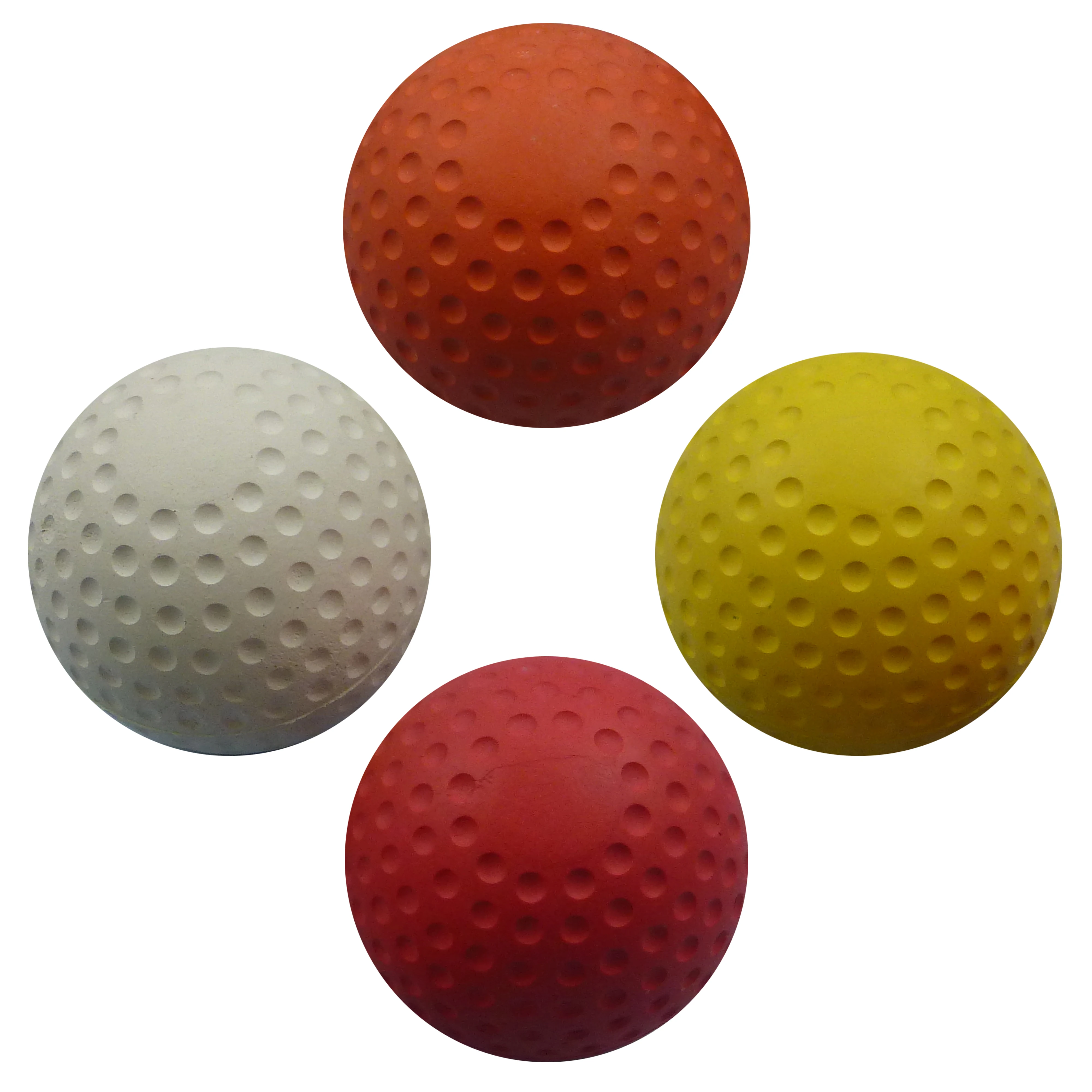 Soft to Firm Rubber Spiky Yoga Fascia Massage Lacrosse Balls for Deep Tissue Massage Therapy