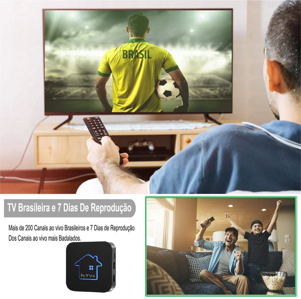 Прямая продажа с фабрики iptv6 подписка на Бразилию iptv Онлайн android TV box качеством HD 1080P 4K HDR WiFi 2 4G бразильский apk