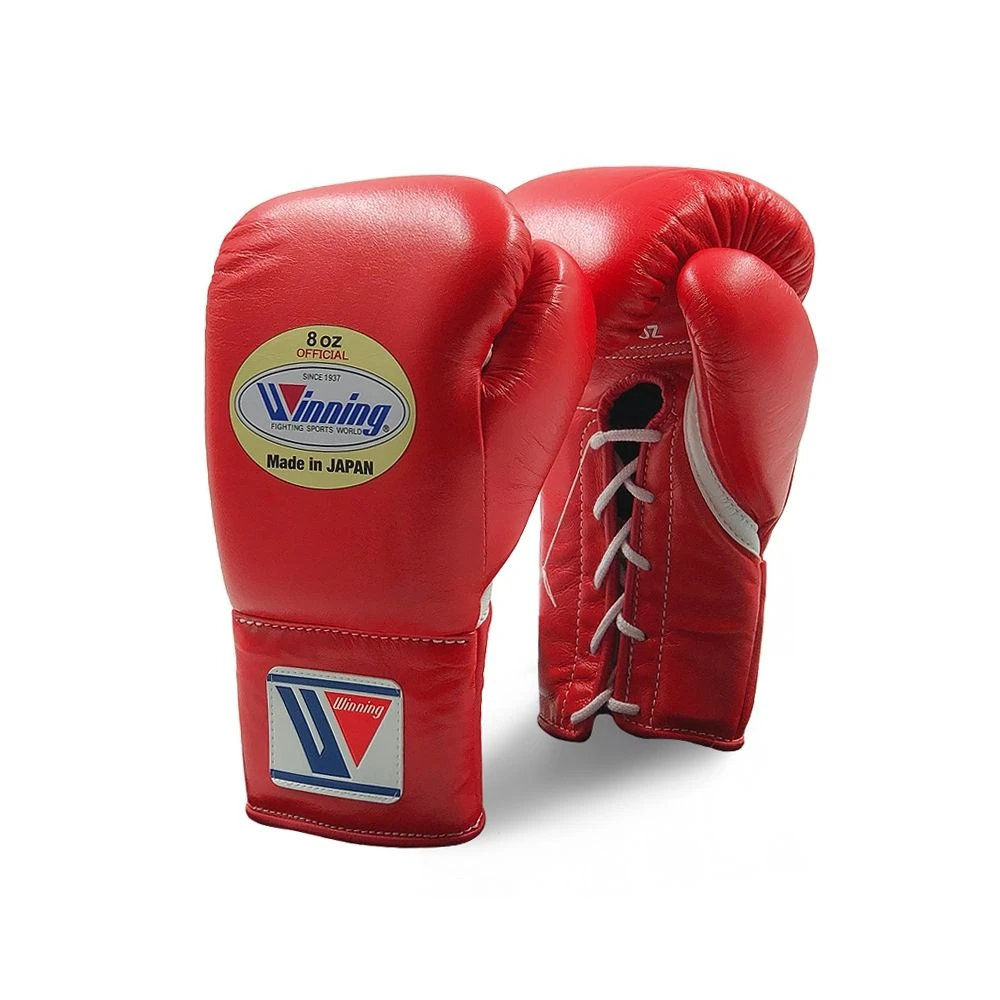 Lace up Training Winning Training Lace Boxing Gloves and Sparring Boxing Gloves