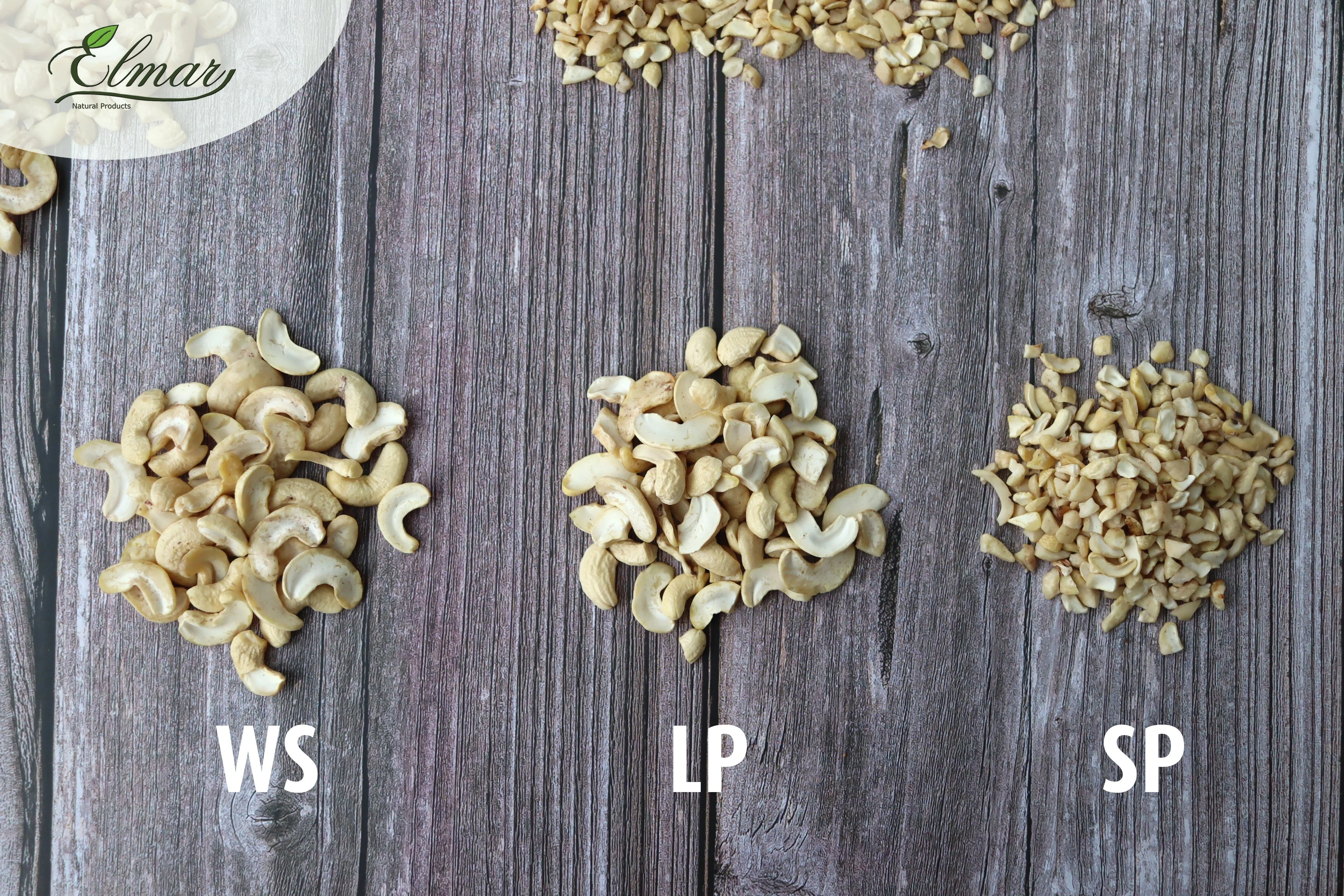 CASHEW NUT BROKEN WHITE COLOR PREMIUM QUALITY WHOLE SPLIT CASHEW KERNEL NEW CROP CRISPY CASHEW NUT TOP QUALITY READY SHIPMENT