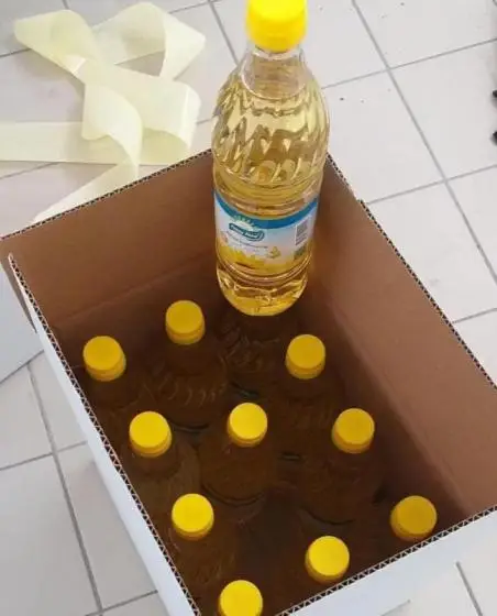 Sunflower Oil in 1L 3L 5L bottles