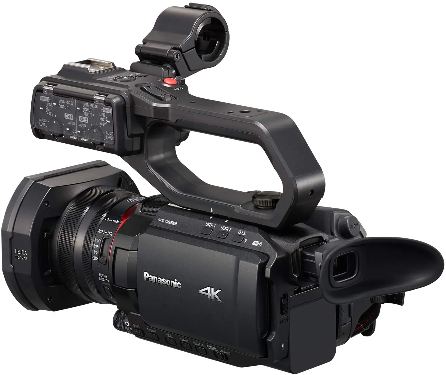 HC-X2000 4K Professional Camcorder with 24x Optical Zoom