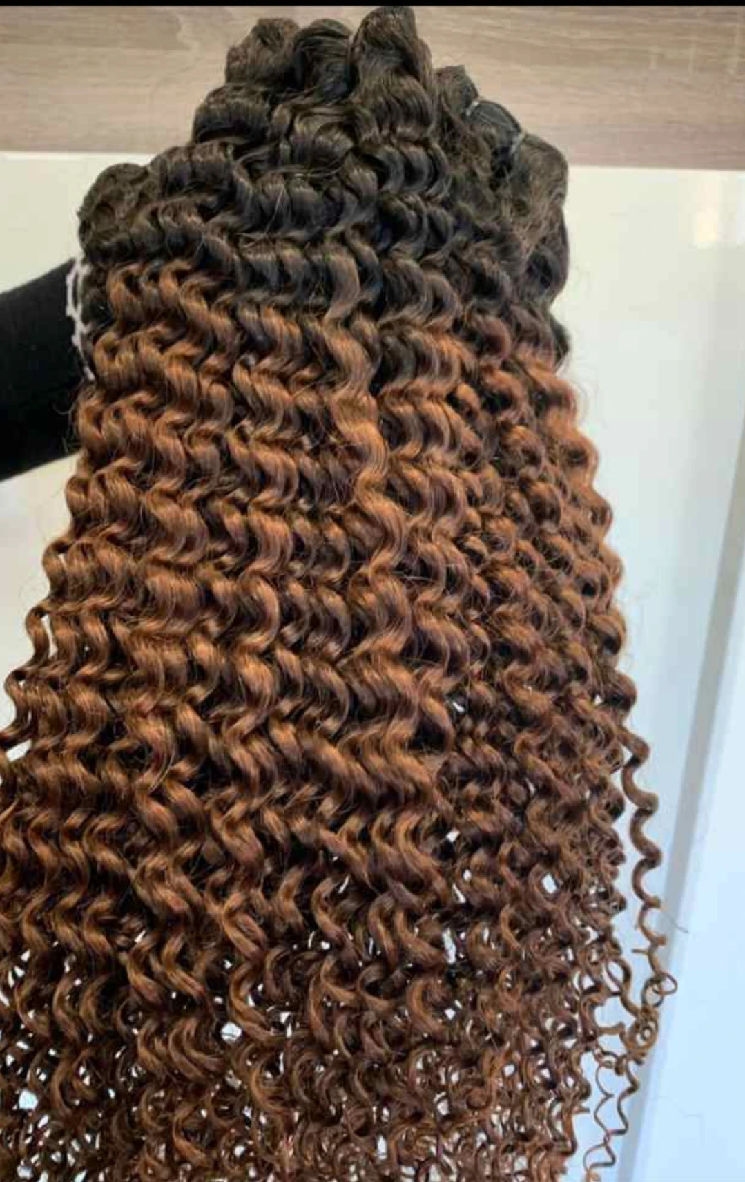 Indian Human Extension For Beautiful Black Women Premium Quality Human Hair At Best Price for export from india