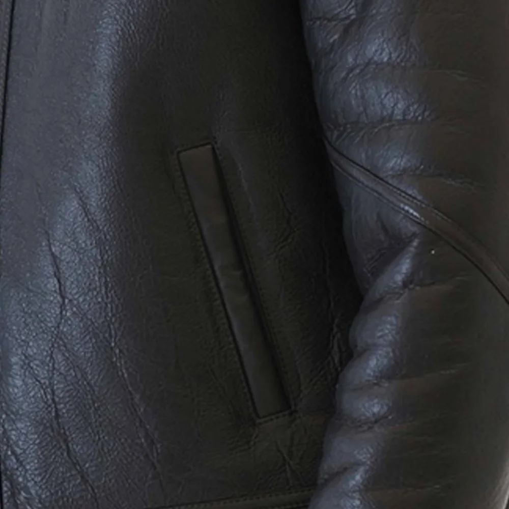 
Men Jacket Popular Full Printed Letter Pattern Men Outwear Shearling Jacket Men 